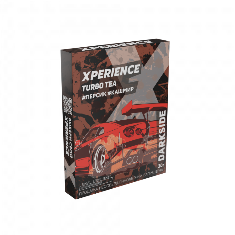 Табак XPERIENCE - TURBO TEA (персик, кашмир) 30 гр