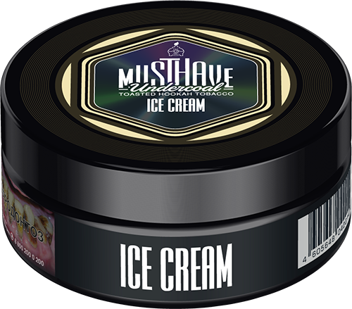 Табак MustHave - Ice Cream (Мороженое пломбир) 125 гр