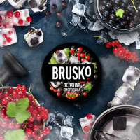 Бестабачная смесь BRUSKO Medium - Ледяная Смородина 50 гр